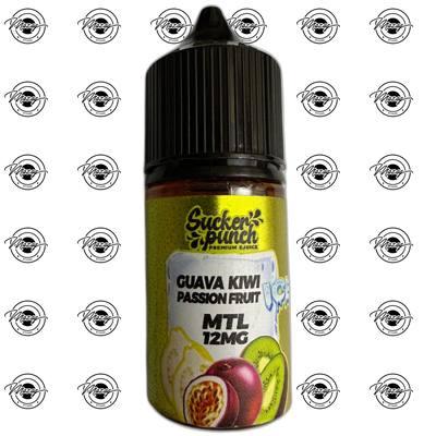 جوافه كيوى باشون   SUCKER PUNCH GUAVA KIWI PASSI MTL