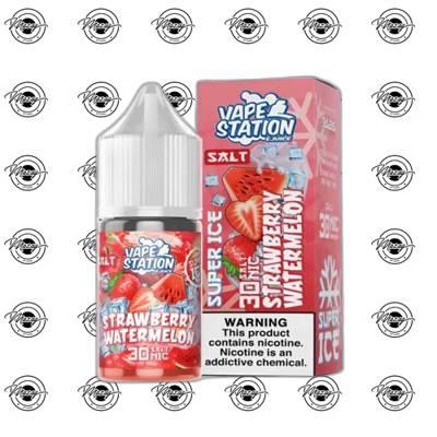 فراوله بطيخ VAPESTATION STRW WATER SALT
