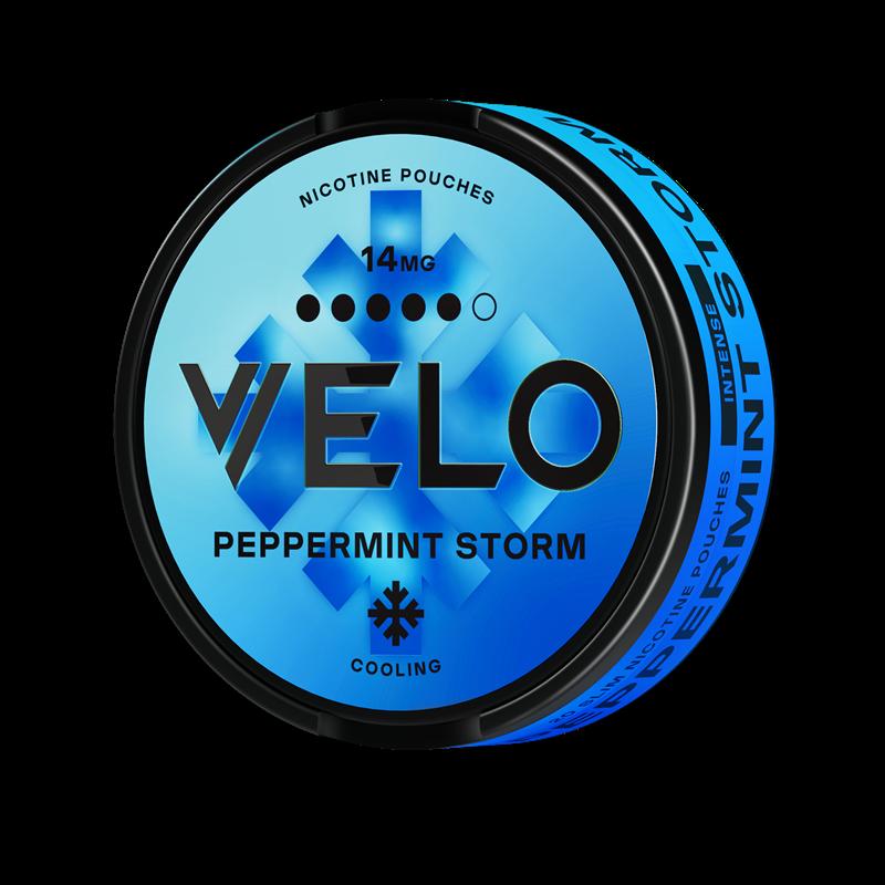 POUCHES VELO PEPPERMINT STORM 14MG
